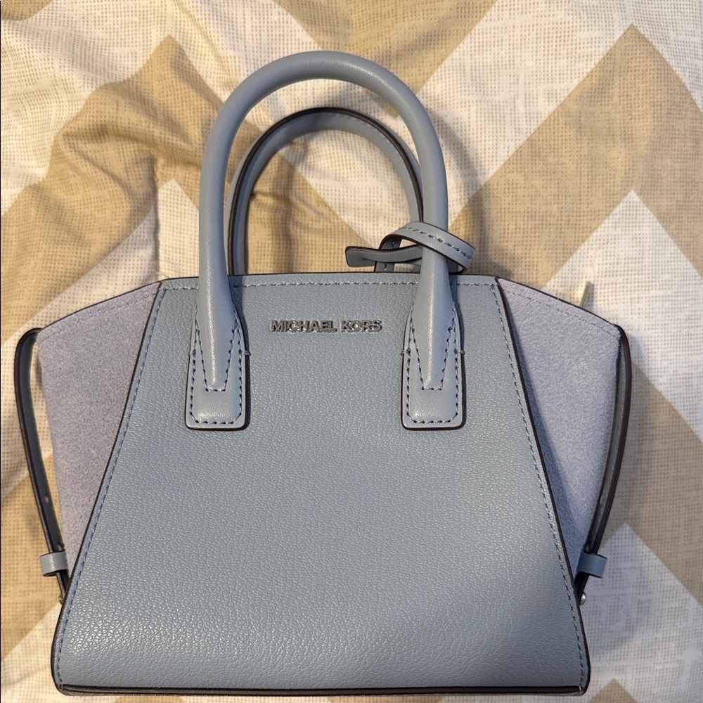 Michael Kors Light Blue Satchel